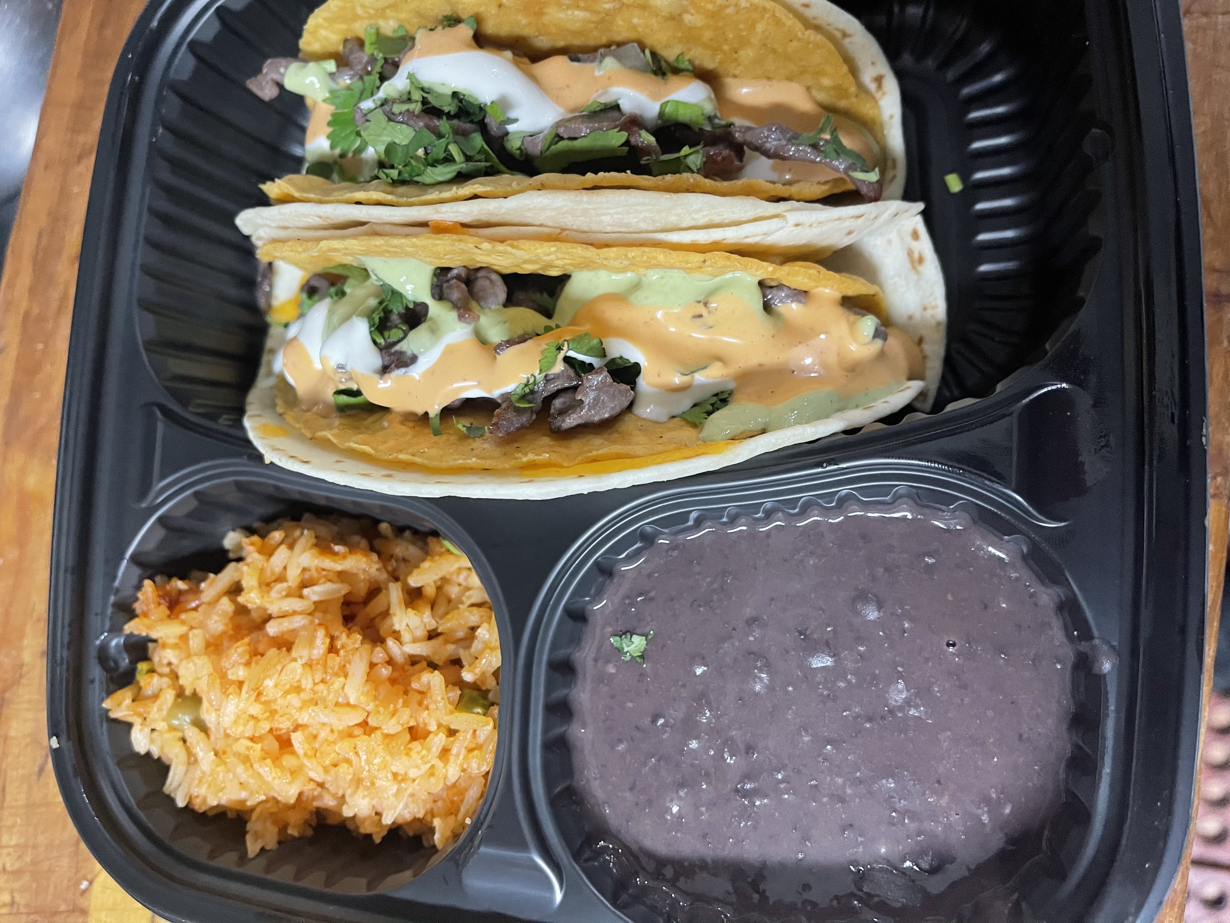 Order Tacos Locos Meal food online from Little Mexican Cafe store, New Rochelle on bringmethat.com