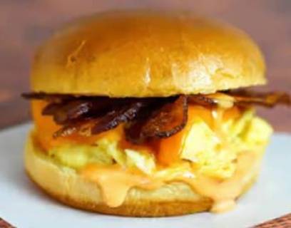 Order Bacon, Egg, & Cheddar Sandwich food online from Mr. Cheesesteak store, Durham on bringmethat.com