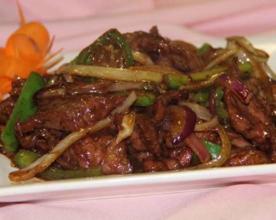 Order Mongolian Beef food online from Dragon River Restaurant store, San Francisco on bringmethat.com