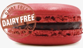 Order Dairy Free Raspberry Macarons food online from Caffe Bene store, Jackson Heights on bringmethat.com