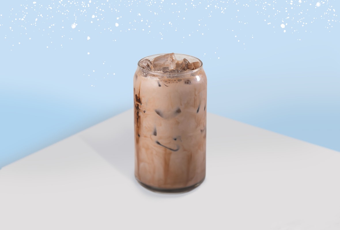 Order Iced Peppermint Mocha food online from Coffee shop store, New York on bringmethat.com