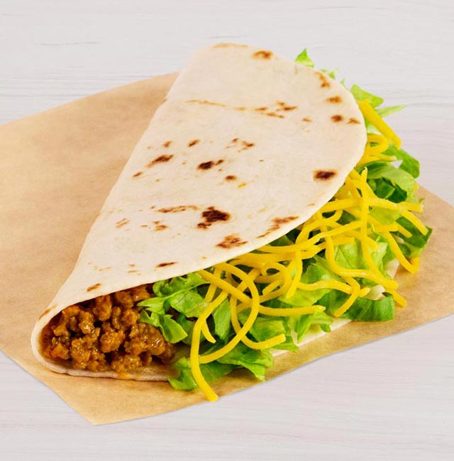 Order Soft Taco food online from Taco Bell store, South Elgin on bringmethat.com