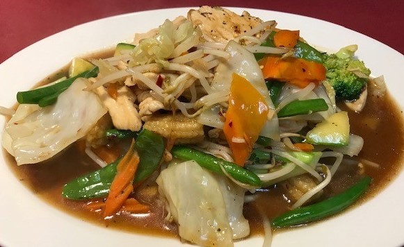 Order Mixed Vegetables food online from Sweet Basil Thai Cuisine store, Hurst on bringmethat.com