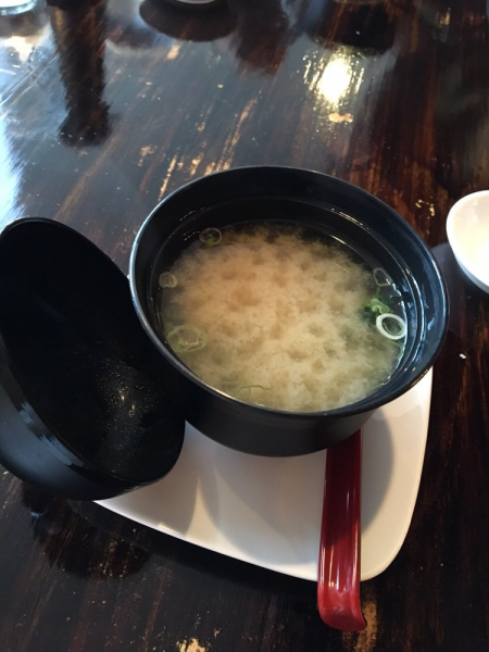 Order Miso Soup food online from Komorebi Sushi store, Chicago on bringmethat.com