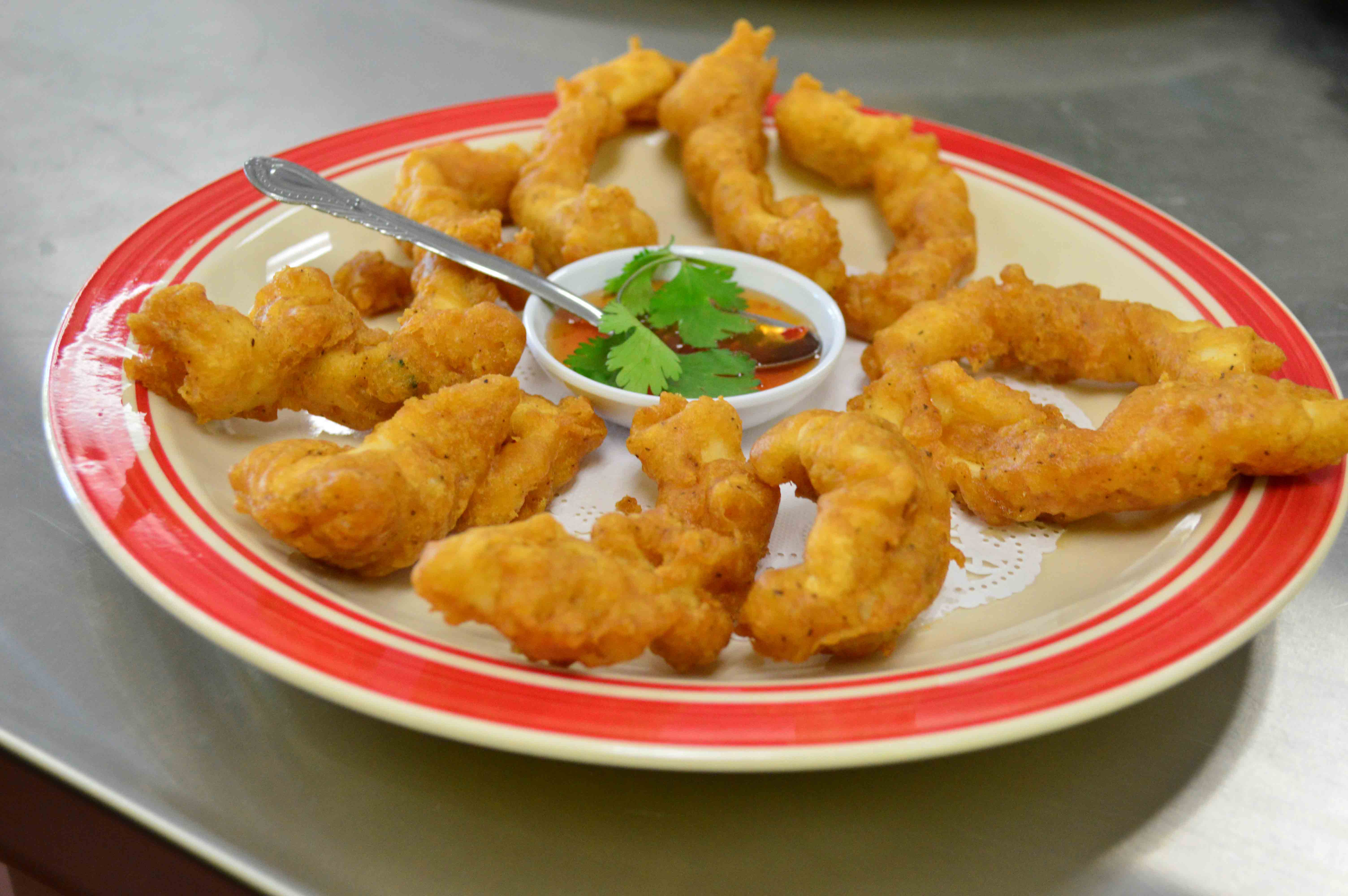 Order Golden Calamari food online from Thai Thai Cuisine store, Corona on bringmethat.com