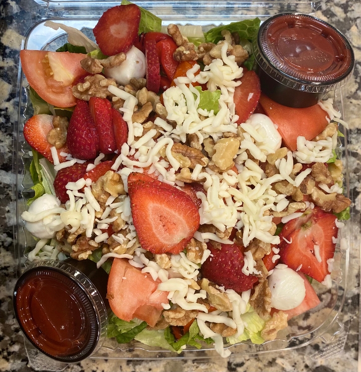 Order Strawberry Festival Salad food online from Pita Grill and Creperie - Warren store, Warren on bringmethat.com