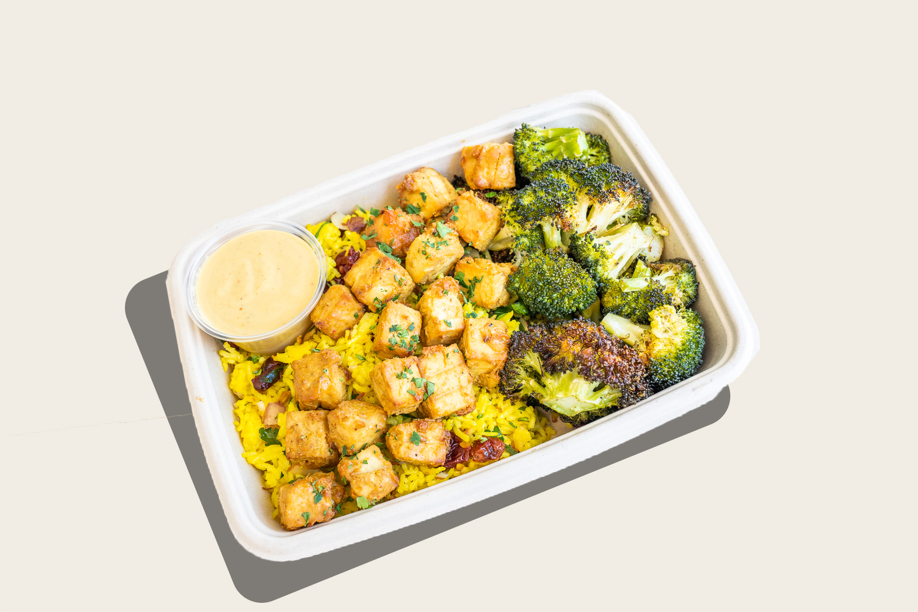 Order Coconut Curry Tofu Hot Plate food online from Proper Food store, New York on bringmethat.com