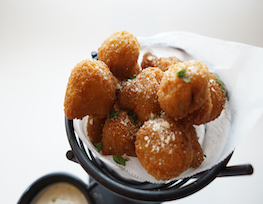 Order Fried Mushrooms food online from Zazzo'S Pizza store, Westmont on bringmethat.com