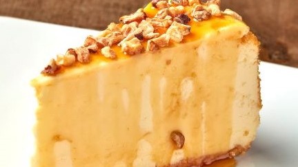 Order Salted Caramel Cheesecake food online from Sedona Taphouse store, lexington on bringmethat.com