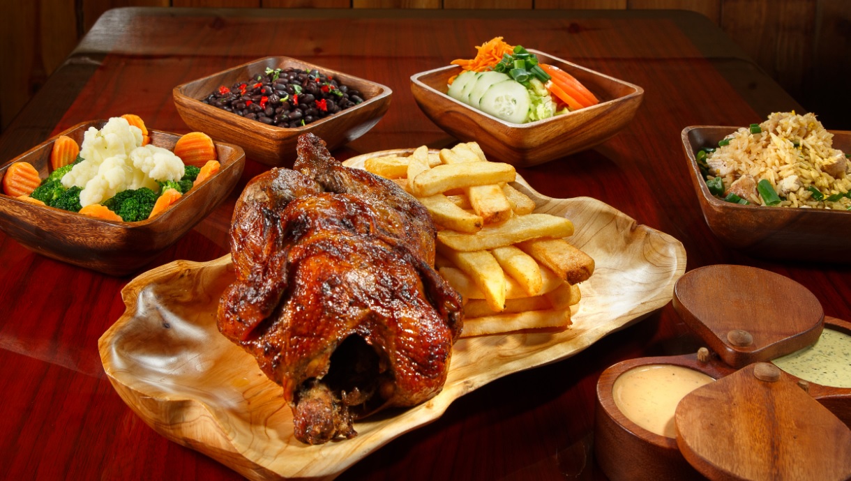 Order 1 Whole Chicken Family Meal food online from Las Brasas Charcoal Chicken store, Houston on bringmethat.com