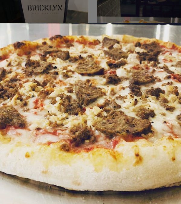 Order Meat Lover Pizza - Personal 12'' food online from Bricklyn Pizza store, Brooklyn on bringmethat.com