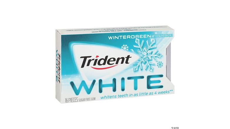 Order Trident White Wintergreen - 16 Ct food online from Trumbull Mobil store, Trumbull on bringmethat.com