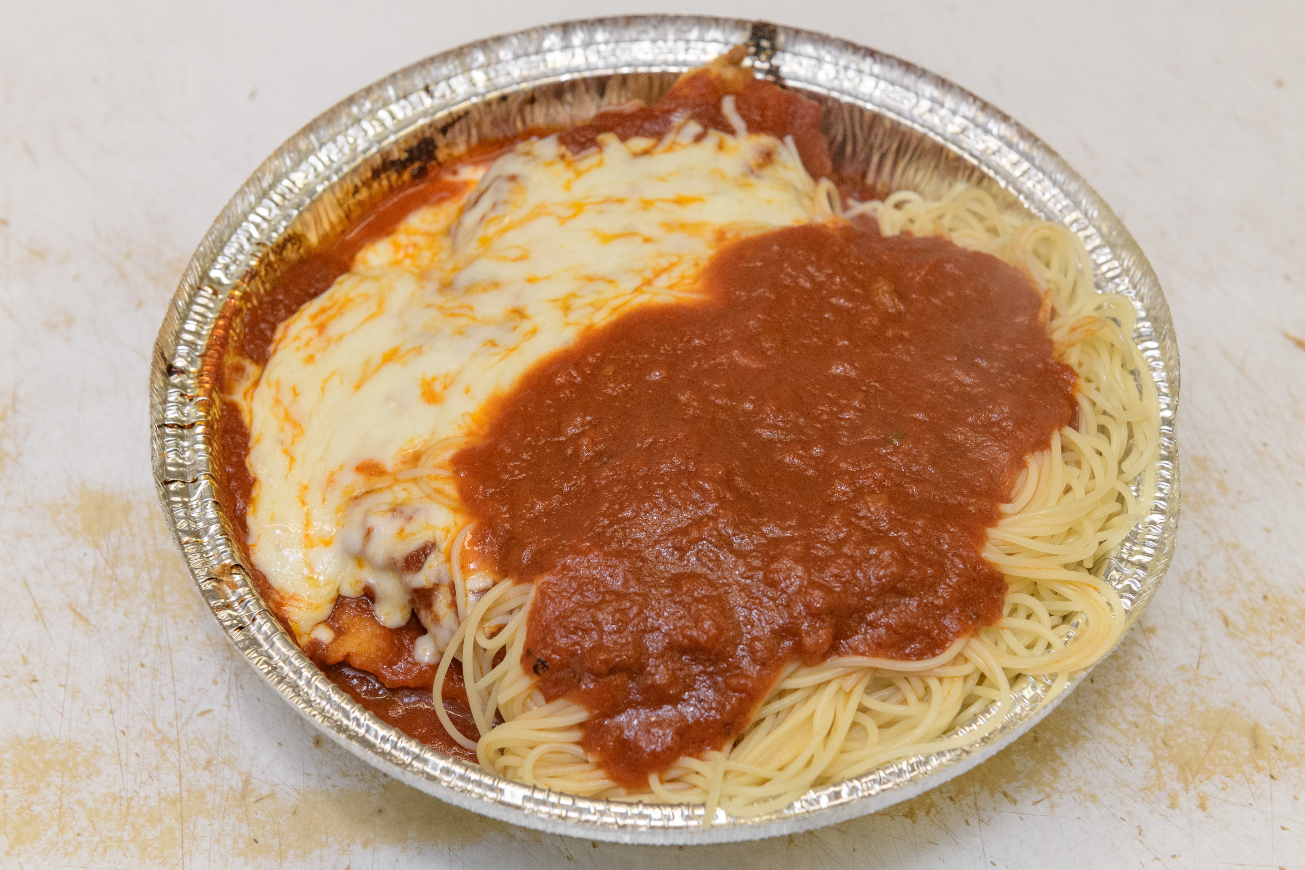 Order Chicken Parmigiana - Dinner food online from Mike's Apizza & Restaurant store, West Haven on bringmethat.com