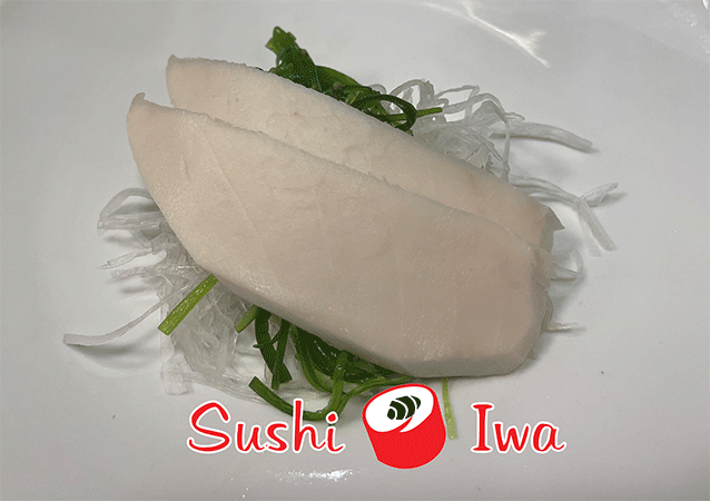 Order ESCOLAR SASHIMI food online from Sushi Iwa store, Apex on bringmethat.com
