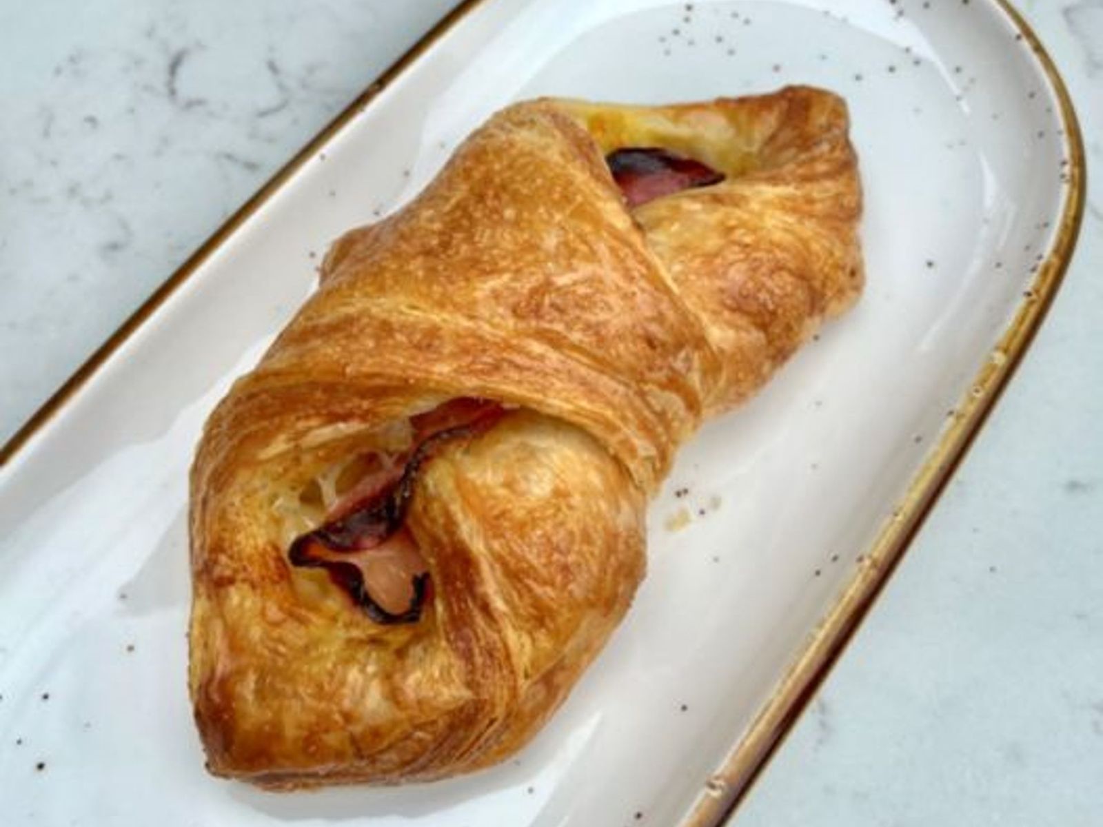 Order Ham & Cheese Croissant food online from Java Nation store, Kensington on bringmethat.com
