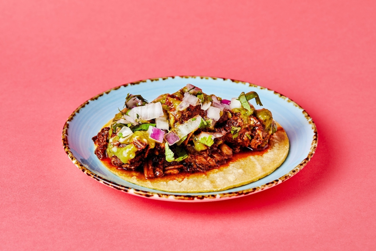 Order Braised Beef Taco food online from Tu Madre store, Los Angeles on bringmethat.com