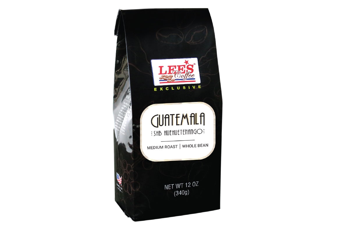 Order Guatemala Whole Bean Coffee 12oz food online from Lee Sandwiches store, Peoria on bringmethat.com