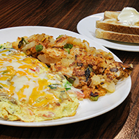 Order Create Your Own Omelette food online from Silver Spoon Diner store, Queens on bringmethat.com