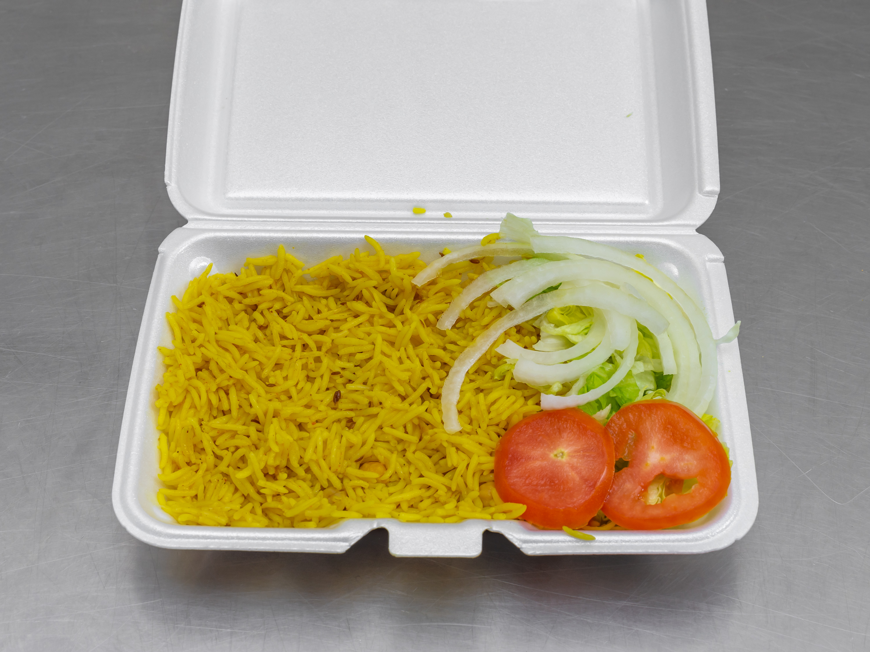 Order Rice Platter food online from Kennedy Fried Chicken store, New Windsor on bringmethat.com
