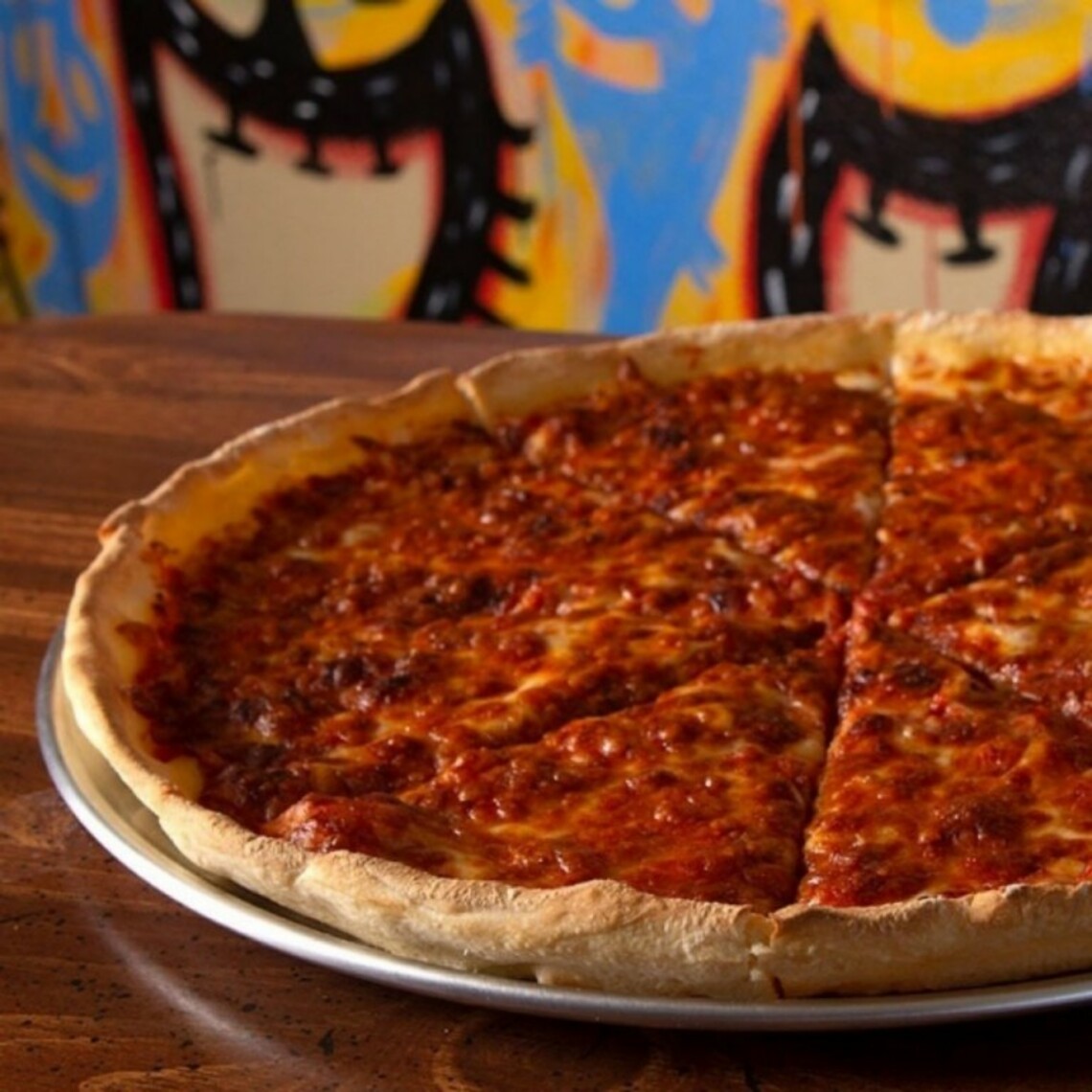 Order The Super Cheese (14")' food online from Austin's Pizza store, Austin on bringmethat.com