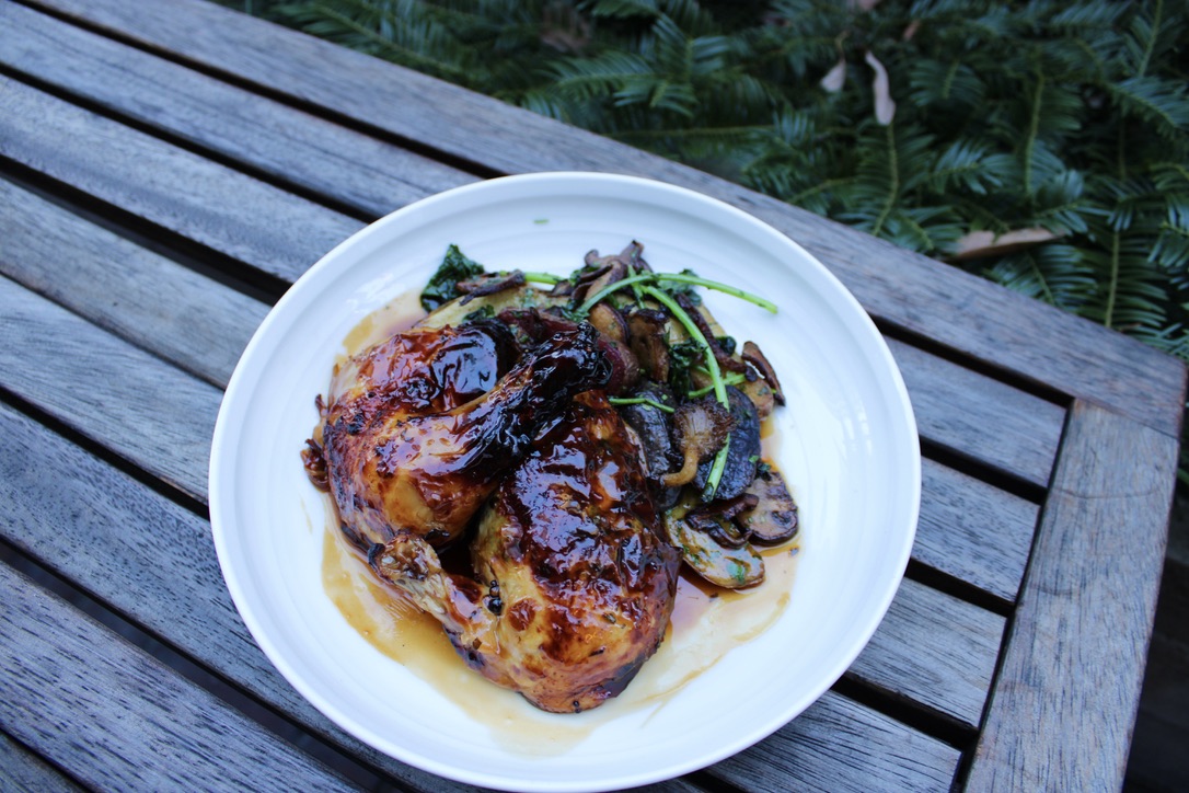 Order Herb Roasted Chicken Marsala food online from Angeline's store, Charlotte on bringmethat.com