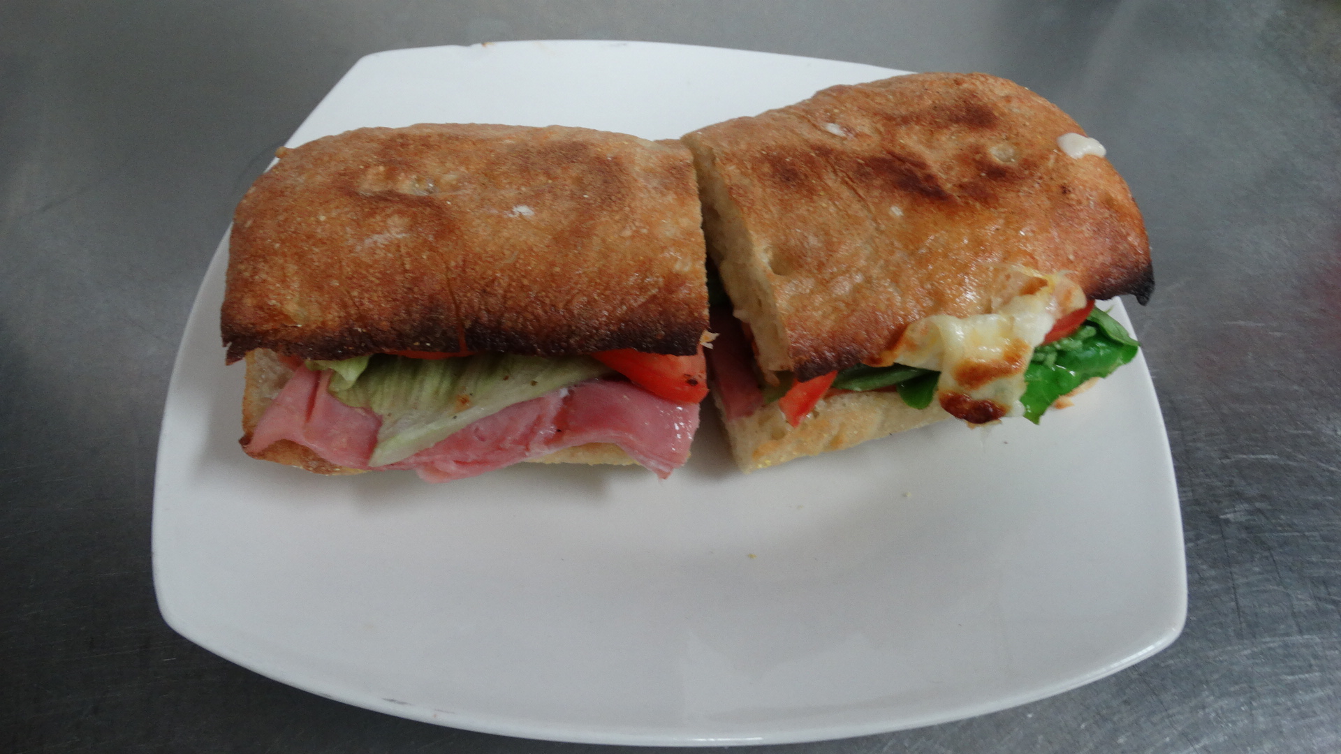 Order Ham and Cheese Sandwich food online from Pizza di Marco 2 store, Santa Clarita on bringmethat.com