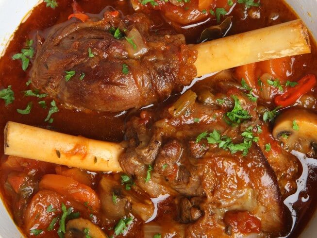 Order Lamb Shank Entree food online from Salam restaurant store, Chicago on bringmethat.com