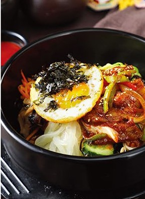Order Spicy Pork Bibimbap food online from Magnificent Garden store, Boise on bringmethat.com