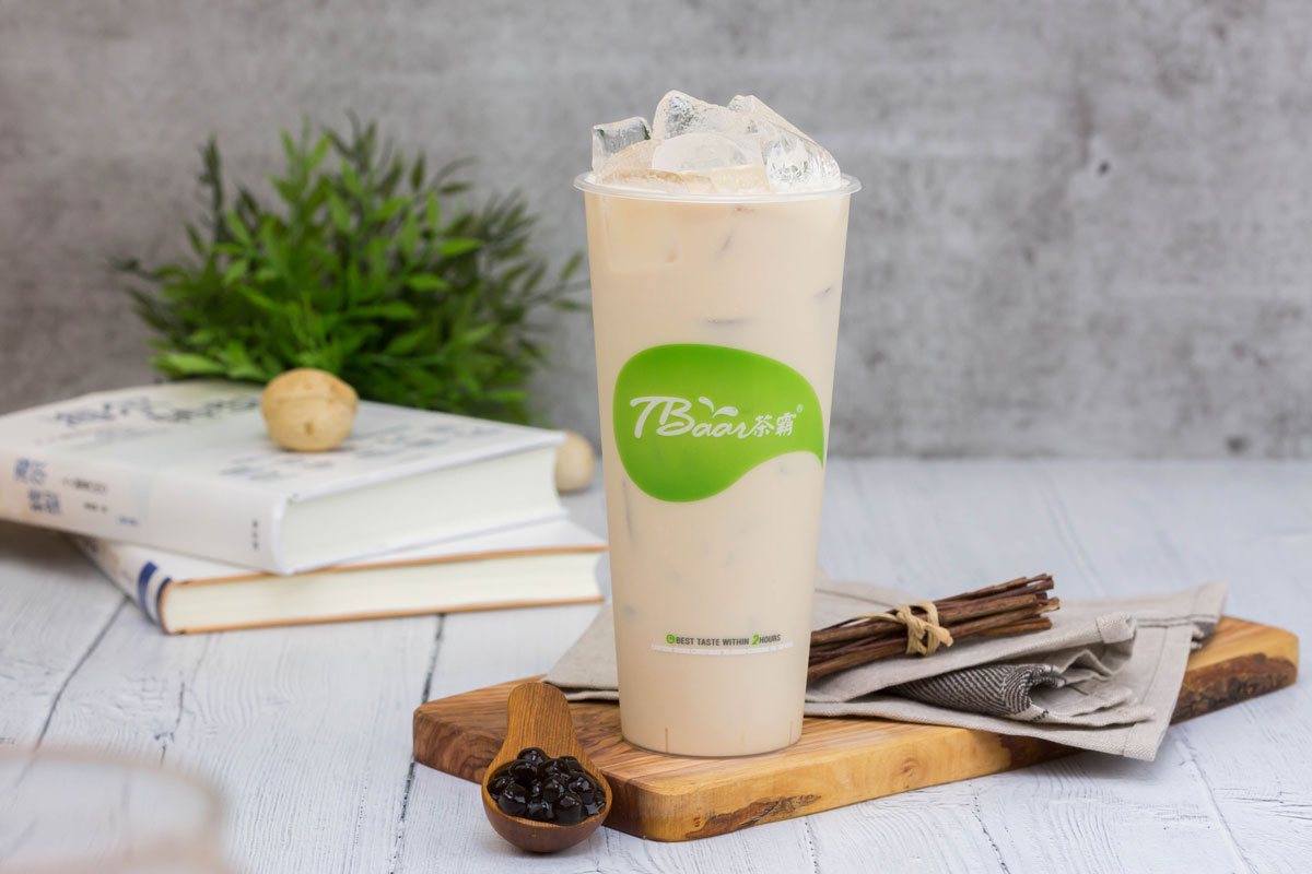 Order Vanilla Milk Tea 香草奶茶 food online from Tbaar store, Quincy on bringmethat.com