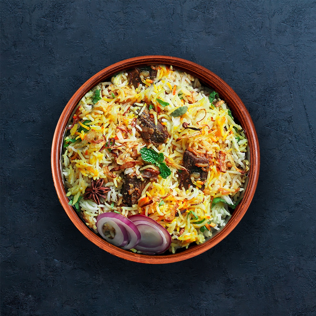 Order 'Licious  Lamb Biryani food online from Ministry Of Curry store, Fort Collins on bringmethat.com