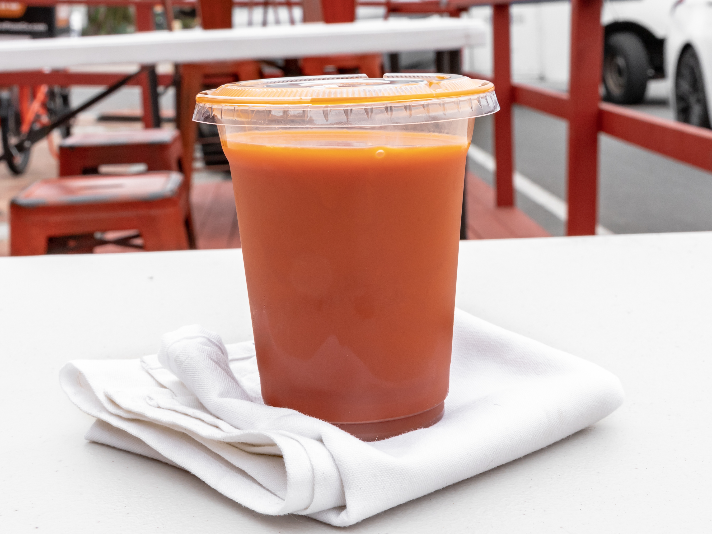 Order Thai Iced Tea food online from Uncle Chai Thailand Street Food store, San Diego on bringmethat.com