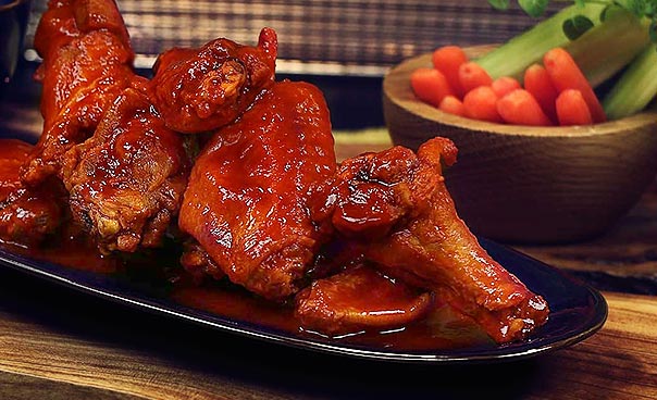 Order 6 Pieces Wings food online from Sicily Pizza & Pasta store, Spring on bringmethat.com