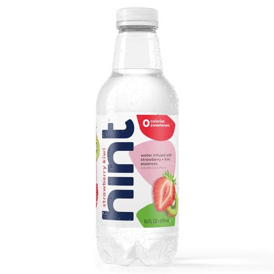 Order Hint Sparkling Water Strawberry Kiwi food online from Exxon Food Mart store, Port Huron on bringmethat.com