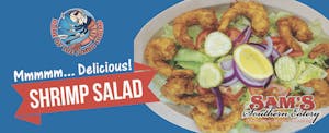 Order 10. Shrimp Salad food online from Sam Southern Eatery store, Sapulpa on bringmethat.com