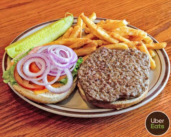 Order Angus Cheeseburger food online from Stargate Diner store, Seaford on bringmethat.com