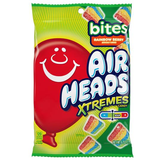 Order AirHeads Xtremes Rainbow Berry Bites, 6 OZ food online from Cvs store, FALLON on bringmethat.com