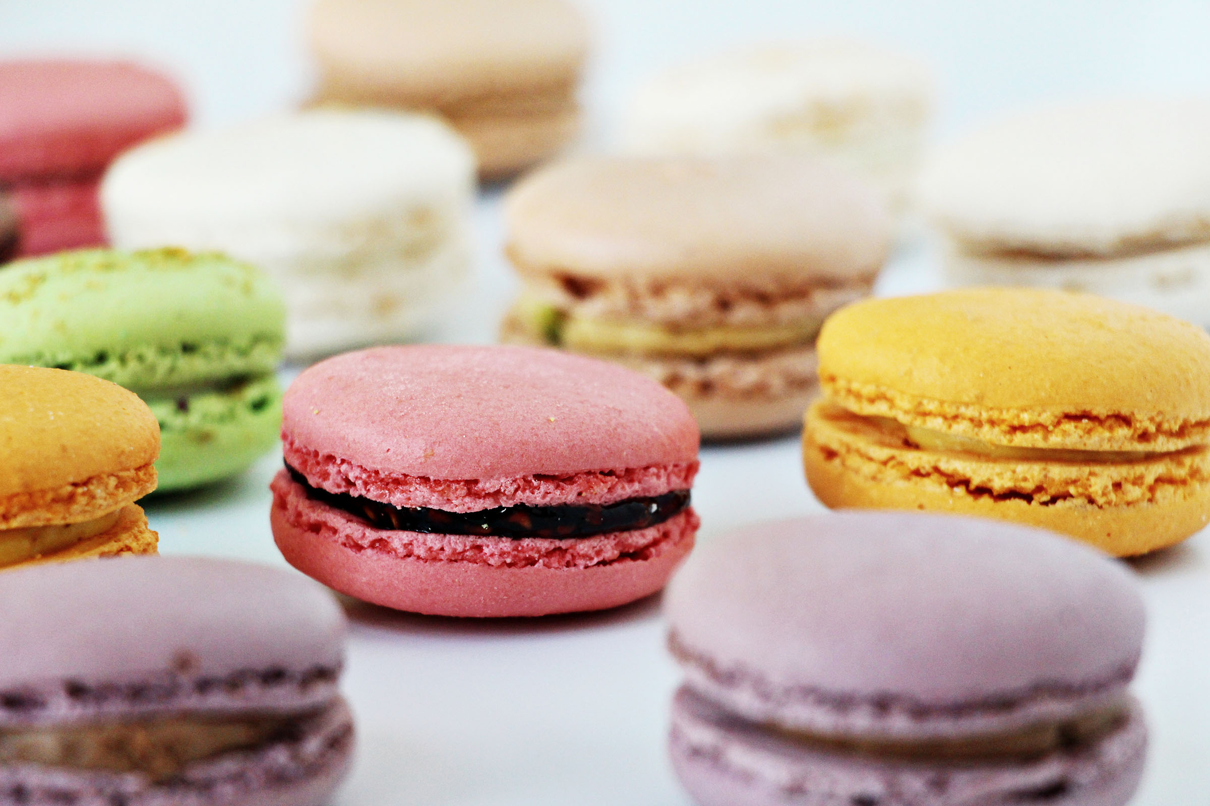 Order Macarons food online from La Boulangerie store, Chicago on bringmethat.com