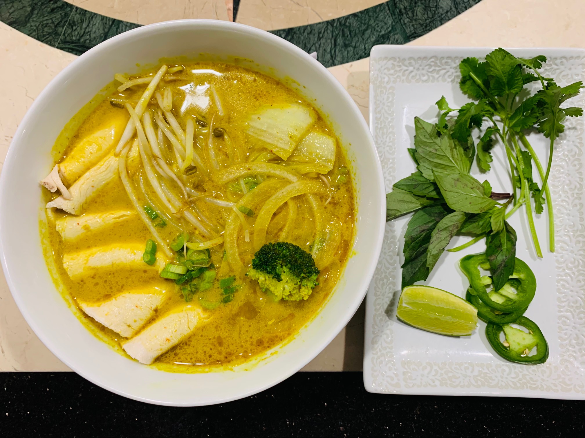 Order Chicken Curry Pho food online from Pho Happiness store, Chapel Hill on bringmethat.com