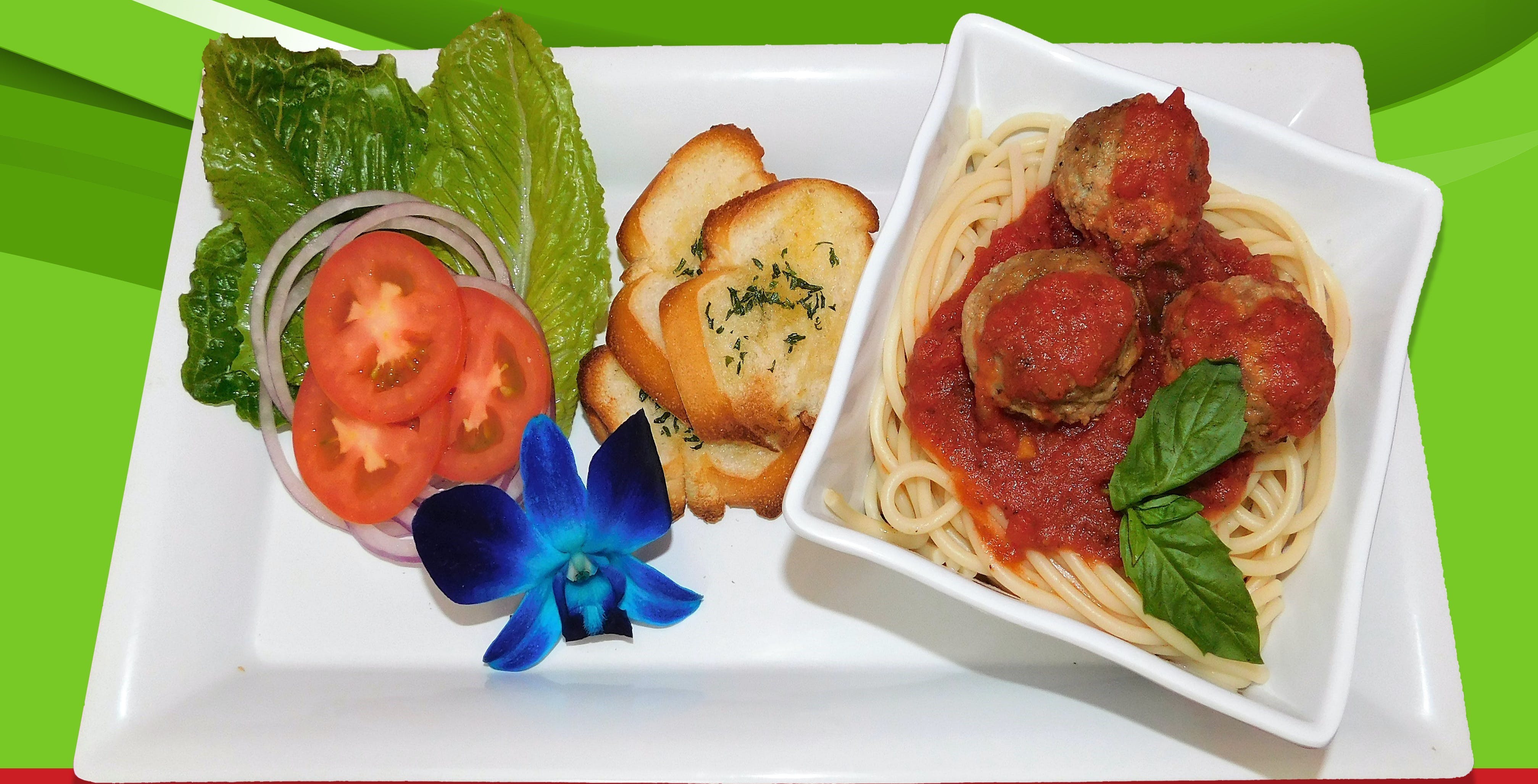 Order Pasta with Meatballs - Pasta food online from Pizza Express store, Trenton on bringmethat.com