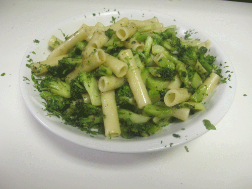 Order 2. Penne with Broccoli, Garlic and Oil food online from Little Italy Pizza store, New York on bringmethat.com