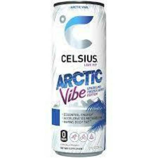 Order Celsius - Sparkling Arctic Vibe food online from IV Deli Mart store, Goleta on bringmethat.com