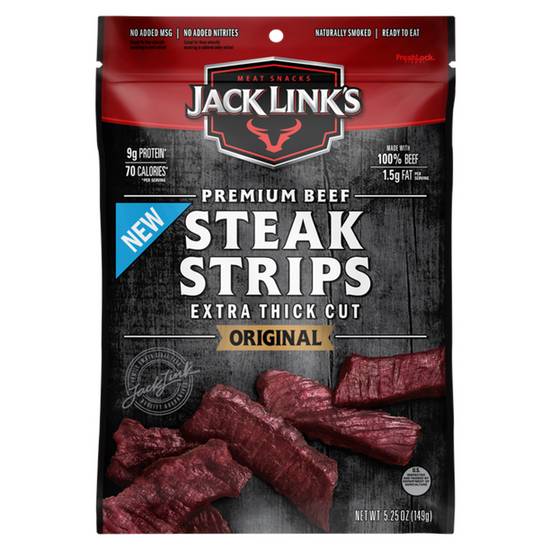 Order Jack Link'S Original Steak Strip Extra Thick Cut Jerky food online from Exxon Food Mart store, Port Huron on bringmethat.com