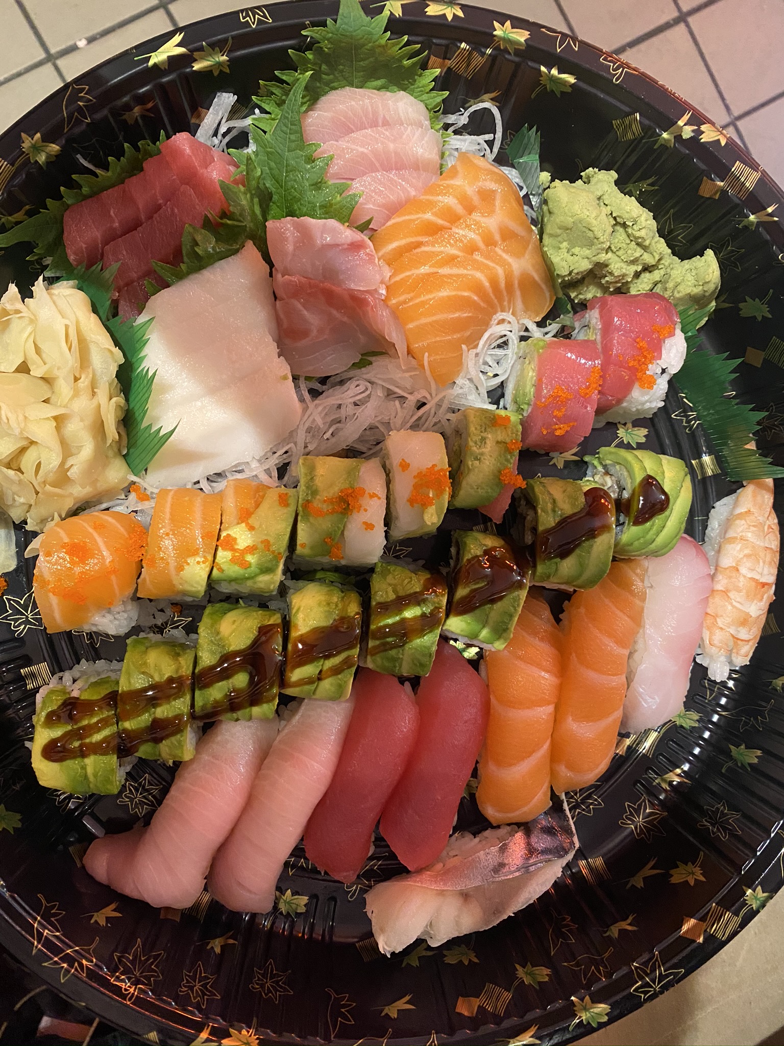 Order Sushi and Sashimi Combo for 2 food online from Kiku sushi store, Brooklyn on bringmethat.com