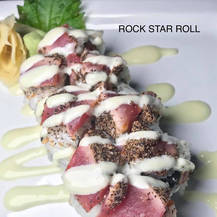 Order Rockstar Roll food online from Naked Grill Sushi store, Baltimore on bringmethat.com