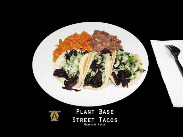 Order Plant Base Taco Plate food online from Sunny Express Gourmet Fast Food store, Compton on bringmethat.com