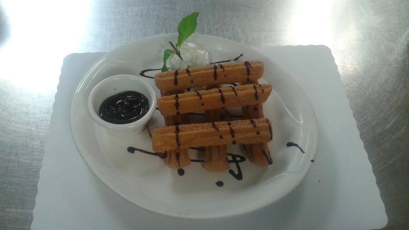 Order 3 Piece Churros food online from Mijares Mexican Restaurant store, Pasadena on bringmethat.com