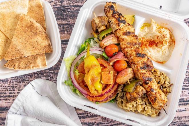 Order Chicken Kabob food online from The Purple Onion store, Bessemer on bringmethat.com
