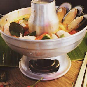 Order Seafood Soup (Poh Tak) food online from Royal Thai Restaurant store, Garden Grove on bringmethat.com