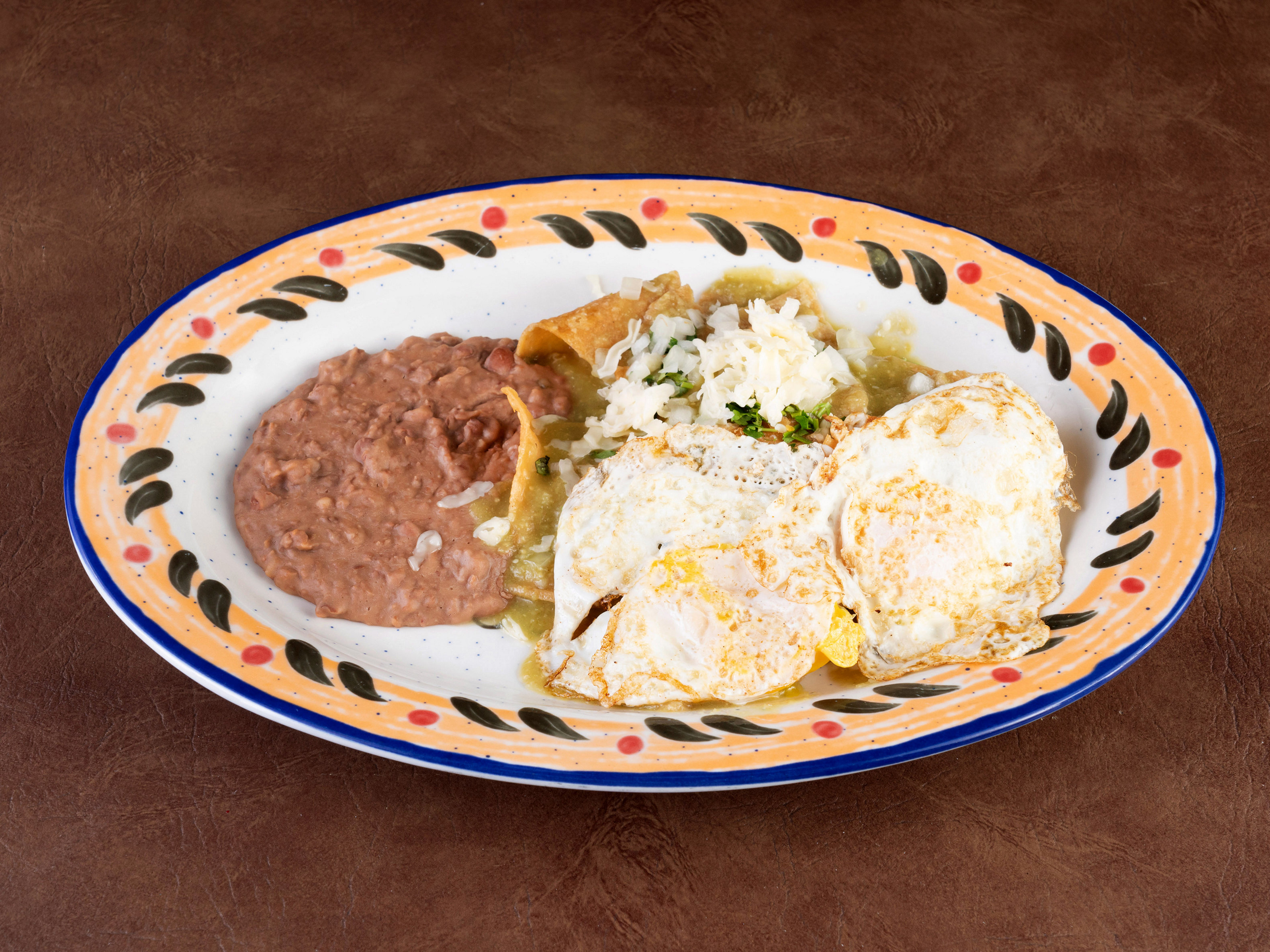 Order Mexican Chilaquiles food online from Cafe Del Sol store, Katy on bringmethat.com