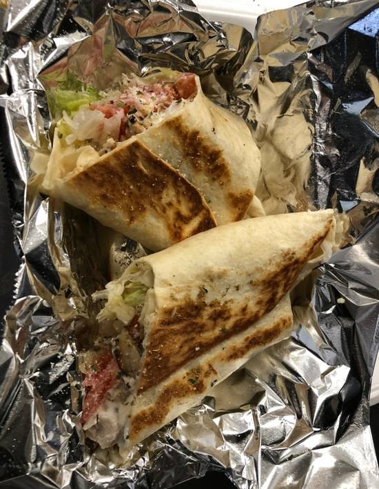 Order Steak Gryo Wrap food online from The Pizza Cutters store, Syracuse on bringmethat.com